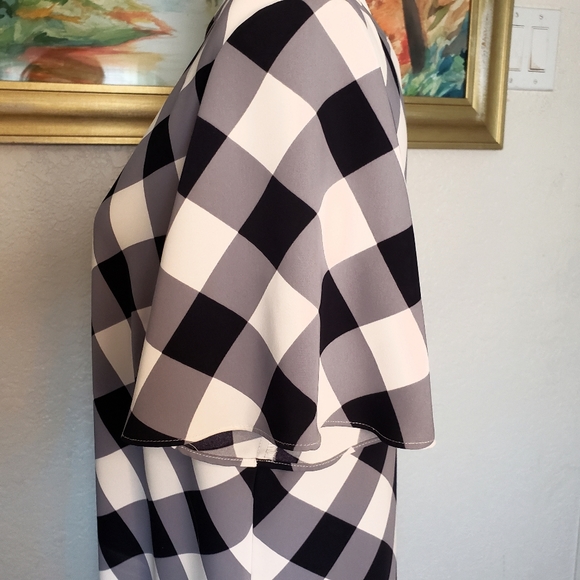 Ann Taylor Blue and White Check Dress - Picture 4 of 7